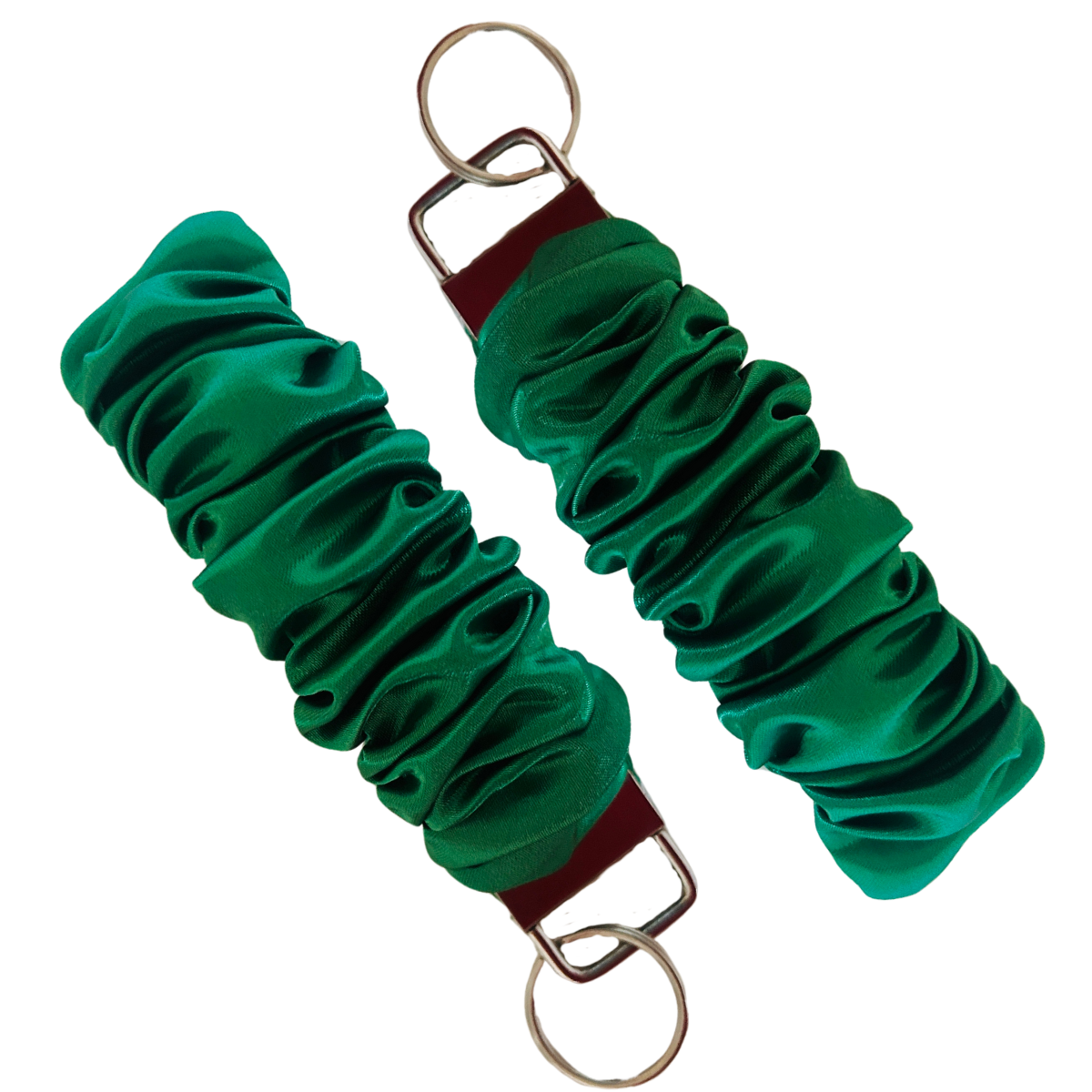 Basil Scrunchie Wristlet Keychain